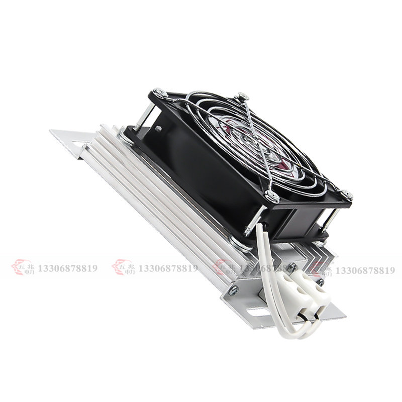 DJR JRD铝合金加热器带风机 100W 150W 配电柜加热板 恒温除湿防潮凝露升温干燥孵化