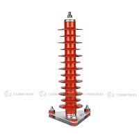HY5WZ-51/134户外高压氧化锌避雷器电站型 硅橡胶防雷器35KV组 一体式防雷器