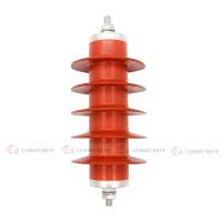 HY5WS-17/50-45配电电站型无间隙硅橡胶复合高压10kv氧化锌避雷器 一体式防雷器