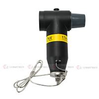 欧式高压电缆插拔头避雷型分支箱10KV-15KV前接头带屏蔽T型插拔头通用分接箱
